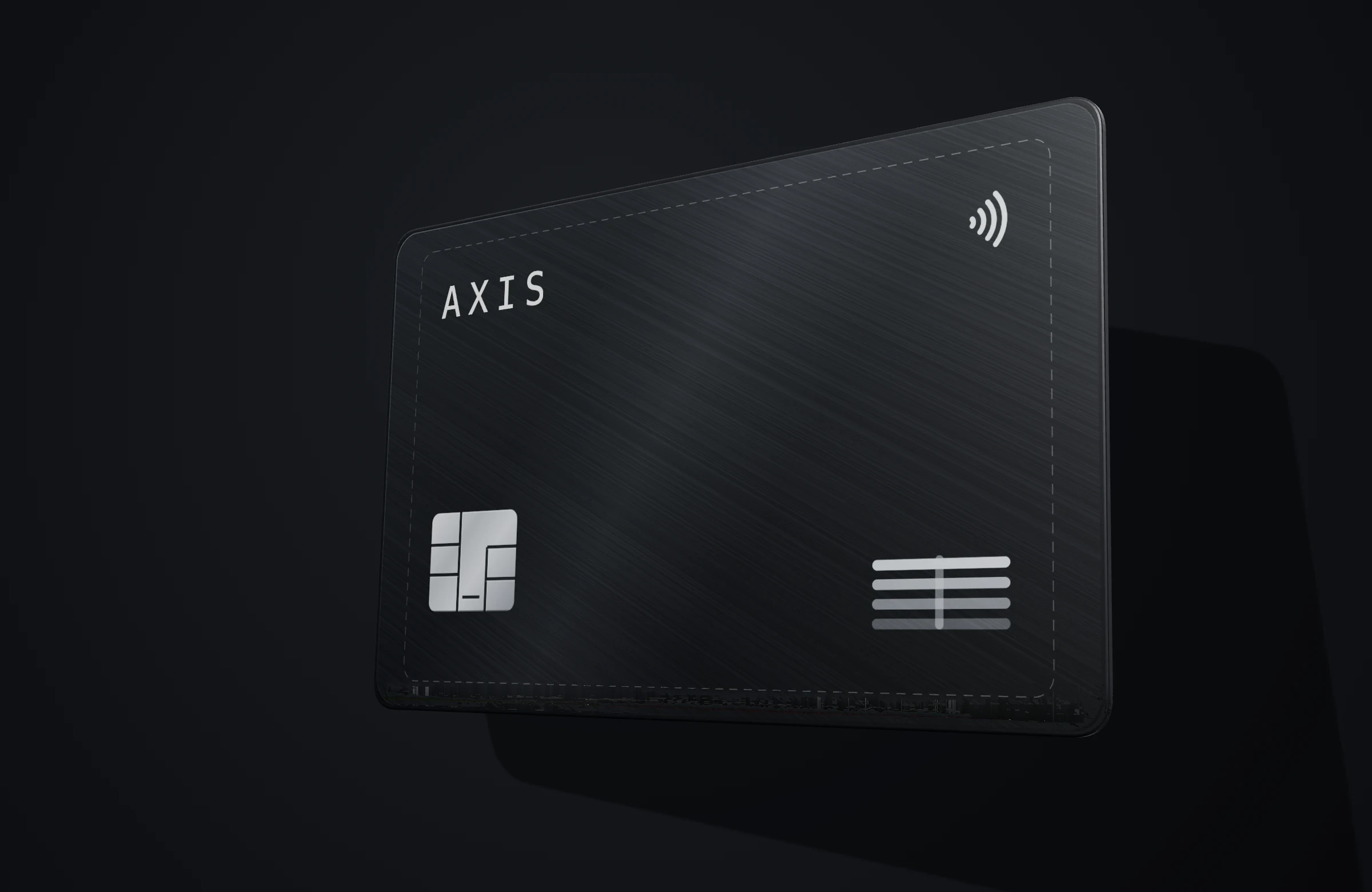 The card, under your brand